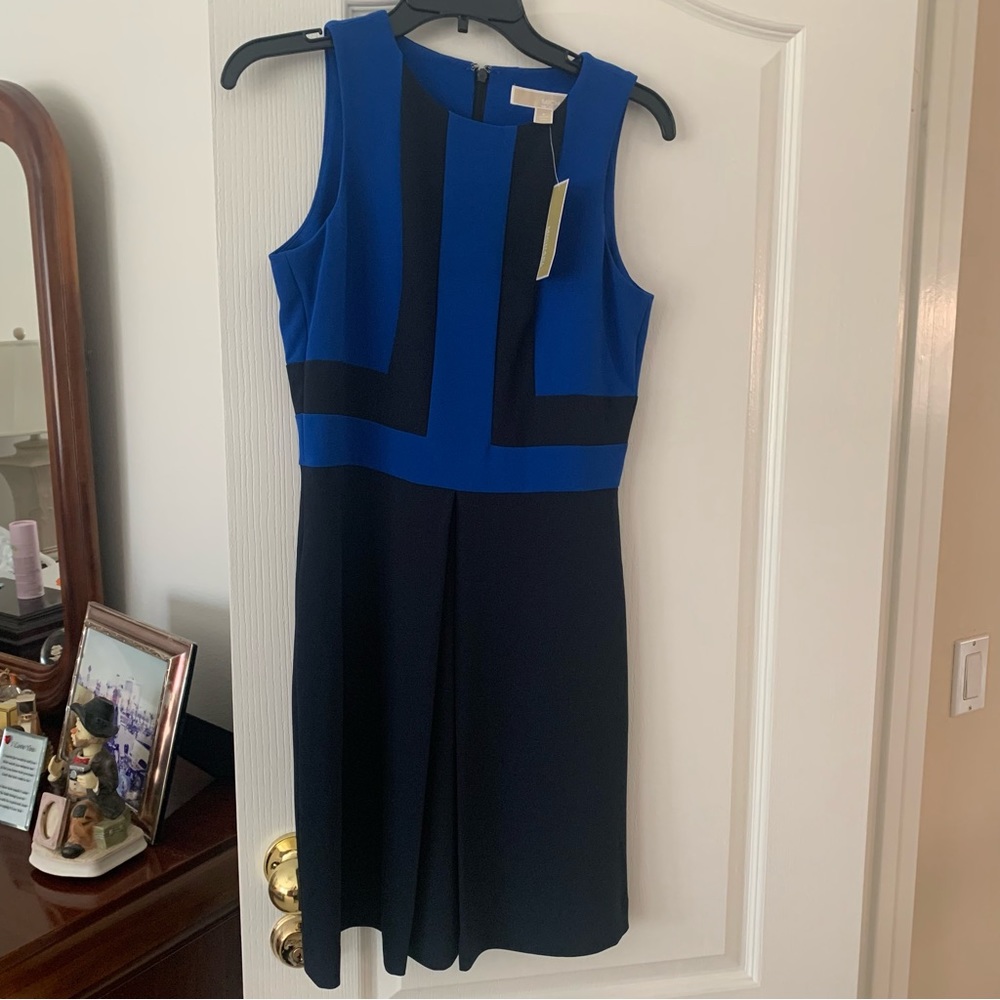 Michael Kors beautiful color block dress brand new with tag. Never wore .